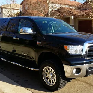 Russell E.'s Tundra with the new ARE Z1 shell bought from Vaca Valley Truck!