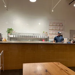 The bar