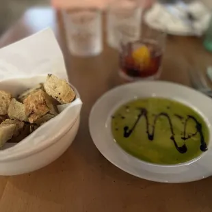 Love the focaccia bread, olive oil, and reduced balsamic!