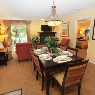 A Suite - Alternate view of the Living and Dining Room