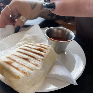 Breakfast burrito