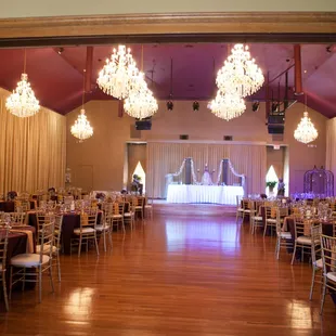 Our reception decoration