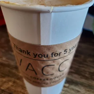 Fall latte