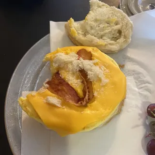 Bacon, Egg and Cheese Biscuit Sandwich