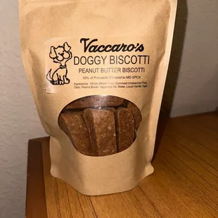 Doggy biscotti