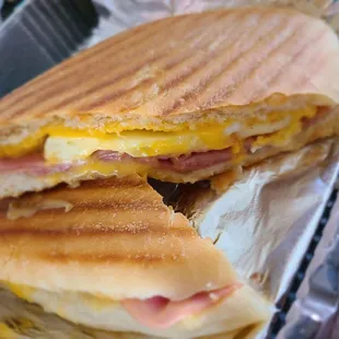 Breakfast panini