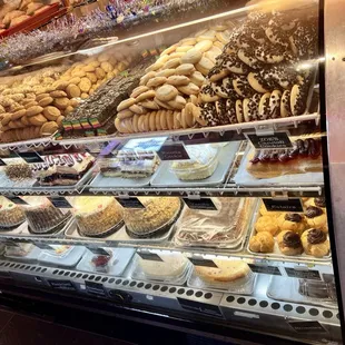 a variety of baked goods