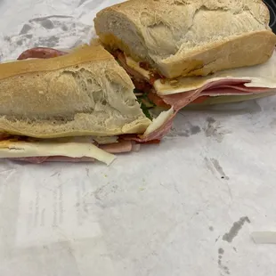 Italian Cold Cut Sandwich
