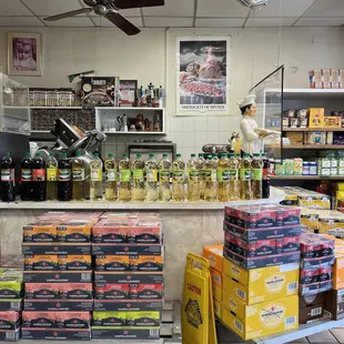 a view of a grocery store