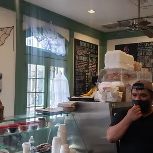 counter area/food prep area