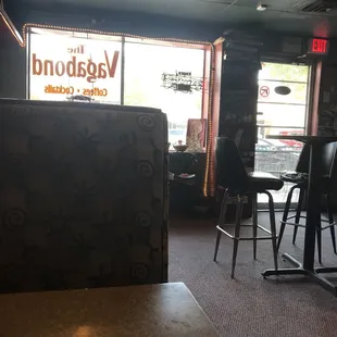 the interior of a restaurant