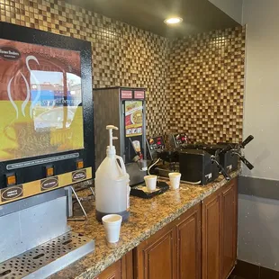 Coffee and waffle maker