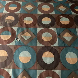 Wholes in the bed sheet