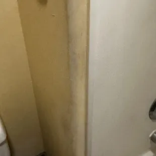 Longer view of same wall