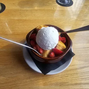 Strawberry Corn Cake at Vagabond Kitchen