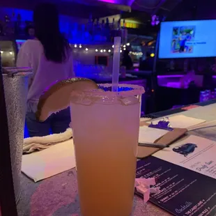 Peach margarita