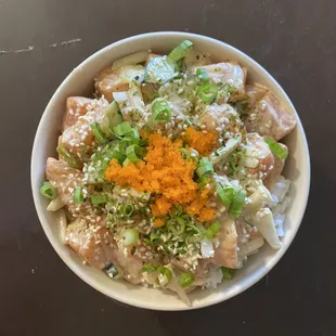 Creamy Salmon Bowl