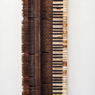 Part of the piano's that were repurposed for the bar in The Gypsy Tea Room underground at Vagabond.