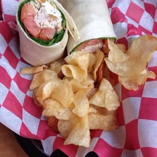 Chicken Crab Dip Wrap