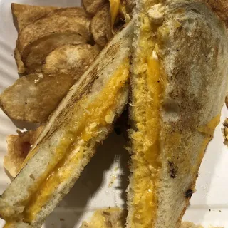 Crab Cheddar Grilled Cheese