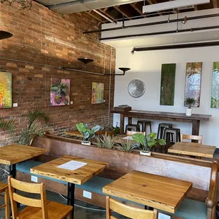 More of the inside seating area