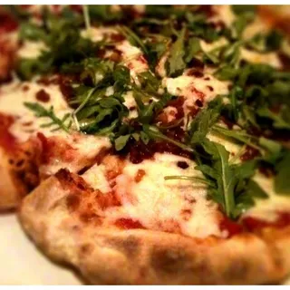 Pizza con Pancetta (Italian Bacon)