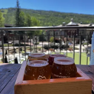 Beautiful view. Great brews.