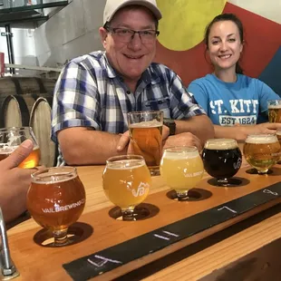 Flights are 6 (5 oz samples) for $13 or all 12 beers for $22