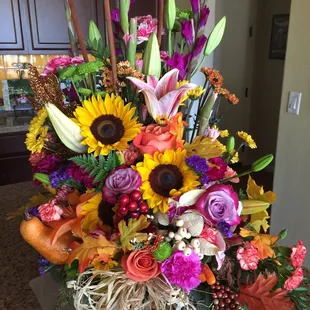Fall Birthday Bouquet