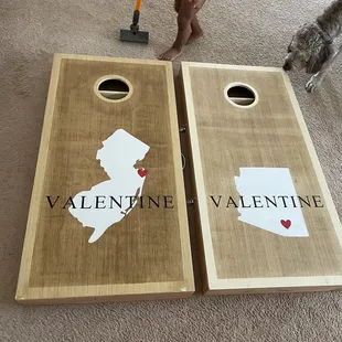 You can see how different the stains look