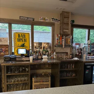 a view of the bar