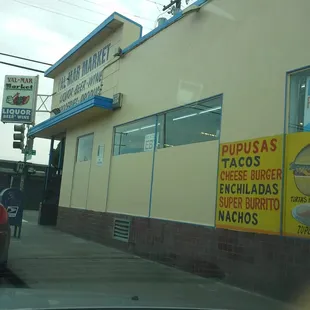 the outside of the building