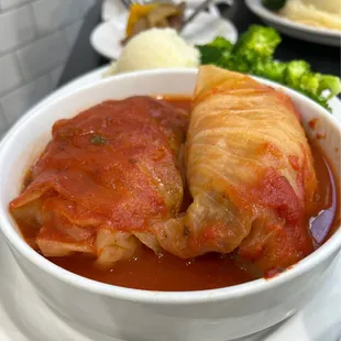 Turkey Stuffed Cabbage Dinner