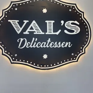 a black and white sign
