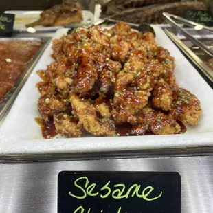 Sesame chicken