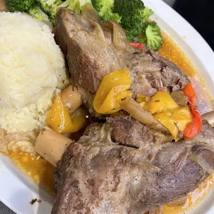Lamb Shank Dinner