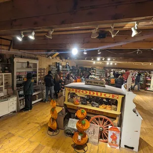 Main shop, more food, snacks and souvenirs