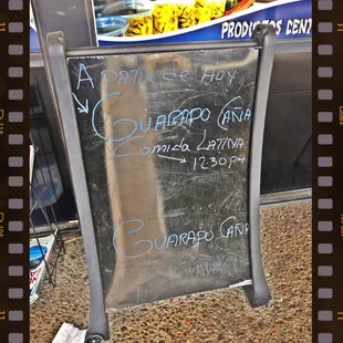 Signage. What does it say?