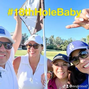 18th hole Baby