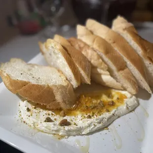 Goat cheese tapas