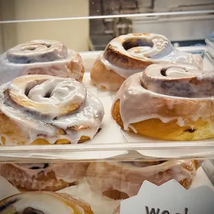 Giant Homemade Cinnamon Rolls