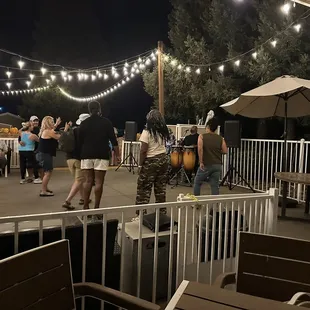 Melissa Corona ending the night. It was a place you could relax and listen to wonderful music..