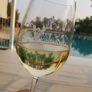 Seating on the dock.