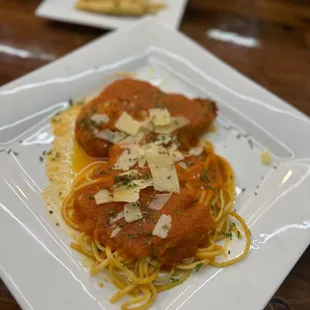 Chicken Parmesan &amp; Pasta