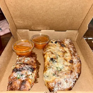 Build your own Calzone &amp; All Meat Calzone
