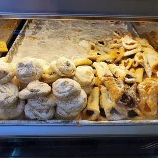 Various pastry cookies. Yes please!