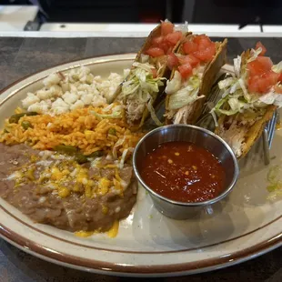 Chicken crispy tacos