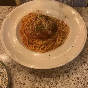 Spaghetti and Meatball