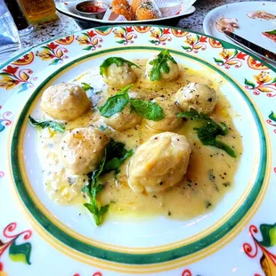 Braised Lamb Gnudi