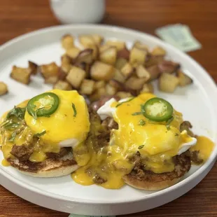 Chorizo Benedict